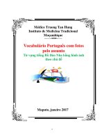 Từ vựng tiếng Anh bằng hình ảnh theo chủ đề