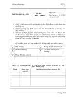 SỔ TAY CHẤT LƯỢNG STCL