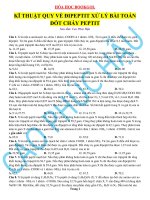 Hóa  học  về  peptit