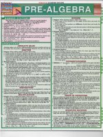 Quick study academic pre algebra 600dpi