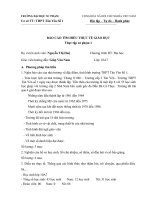 Báo cáo tìm hiểu thực tế giáo dục thực tập sư phạm 1 tại trường trung học phổ thông
