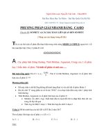 Phương pháp giải nhanh bài toán số phức bằng máy tính casio   nguyễn việt anh 