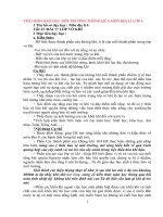 BÀI TÍCH hợp KIẾN THỨC LIÊN môn địa lí 6 bài lớp vỏ KHÍ 