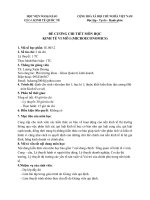 Đề cương chi tiết môn học Kinh tế vi mô I (Học viện Ngoại giao Việt Nam)