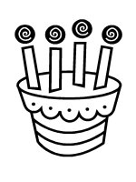 Sách tập tô chủ đề sinh nhật