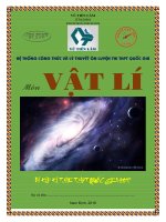 mới hệ thống công thức và lý thuyết ôn thi thpt quốc gia môn vật lý