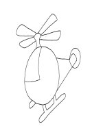 Sách tập tô hình máy bay trực thăng