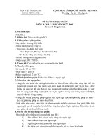 Đề cương chi tiết môn học Dẫn luận ngôn ngữ học (Học viện Ngoại giao Việt Nam)