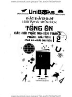 TỔNG ôn câu hỏi TRẮC NGHIỆM TOÁN PHẦN 1   GIẢI TÍCH 12