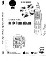 CHINH PHỤC bài tập từ VỰNG tiếng anh LOVEBOOK bản đẹp full