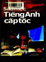 sách học tiếng anh cấp tốc 