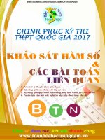 Chinh phuc ky thi THPT quoc gia 2017 quyen b