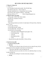 Đề cương chi tiết học phần Tiếng việt thực hành (Đại học thể dục thể thao Đà Nẵng)