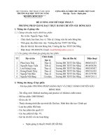 Đề cương chi tiết học phần Bóng bàn chuyên sâu 5 (Đại học thể dục thể thao Đà Nẵng)