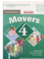 cambridge movers 4  