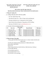 Đề cương chi tiết học phần Bóng bàn chuyên sâu 3 (Đại học thể dục thể thao Đà Nẵng)