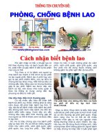 chuyên đề phòng chống bệnh lao