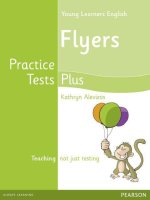 Practice tests plus flyers students book  