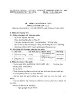 Đề cương chi tiết học phần Phương pháp giáo dục và tổng hợp chuyên sâu 1 (Đại học thể dục thể thao Đà Nẵng)