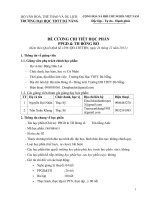 Đề cương chi tiết học phần Phương pháp giảng dạy và thực hành Bóng rổ (Đại học thể dục thể thao Đà Nẵng)