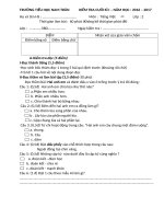 T.VIỆT-L2-16-2017-  KIỂM TRA CUỐI KÌ I