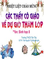 Bài giảng sinh học 8 bài tiết và cấu tạo hệ bài tiết nước tiểu (1) 