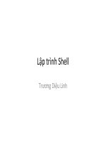 16 shell programming