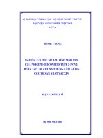 nghiên cứu một số đặc tính sinh học của porcine circovirus type 2 (pcv2) phân lập tại việt nam dùng làm giống gốc để sản xuất vacxin 