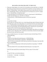 BÀI tập ôn LUYỆN THI CÔNG CHỨC về THUẾ GTGT