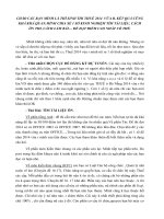 Kinh nghiem thi cong chuc nganh thuế