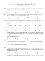 70 bai hinh khong gian the tich khoi chop (kho)