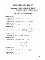 Cơ sở lý thuyết và 500 câu hỏi trắc nghiệm đại số và giải tích 11 phần 2 