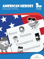american heroes biography writing workbook