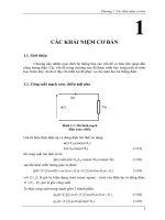GIÁO TRÌNH hệ THỐNG điện chapter 1 