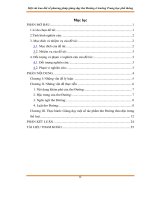 skkn một vài trao đổi về phương pháp giảng dạy thơ đường ở trường trung học phổ thông 