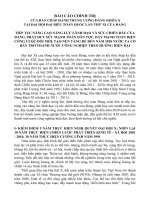 Báo cáo chính trị của Ban chấp hành TW Đảng khóa X tại Đại hội đại biểu toàn quốc lần thứ XI của Đảng_2