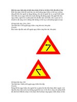 nhận dạng biển báo giao thông tham khảo