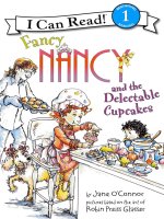 Fancy nancy and the delectable cupcakes