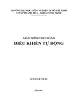 giáo trình thực hành điều khiển tự động 
