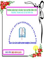 Sáng kiến kinh nghiệm môn tin học 8