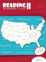 Reading information us cities II workbook