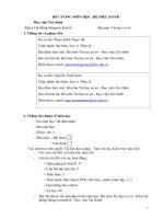 Đề cương chi tiết học phần Hệ điều hành (Học viện tài chính)