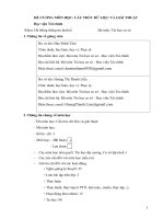 Đề cương chi tiết học phần Cấu trúc dữ liệu (Học viện tài chính)