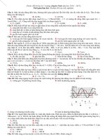Tổng hợp đề thi thử vật lý có lời giải chi tiết (2) 
