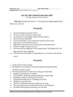 BÀI tập THỰC HÀNH kỹ NĂNG đọc HIỂU tiếng anh 