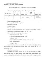 Đề cương chi tiết học phần Tài chính doanh nghiệp 3 (Học viện tài chính)