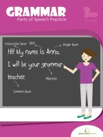 grammar parts speech practice workbook