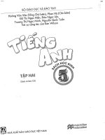 SÁCH học SINH TIẾNG ANH lớp 5 tập 2 