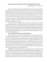 Bài hội thảo khoa học Thực trạng nhà ở xã hội hiện nay, Khoa Kinh Tế HVTC