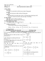 giáo án chuyên đề toán 11 học kì I